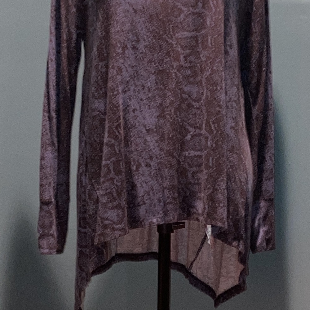 Skinny Girl  Blue and Black Top Size Small - Picture 3 of 10